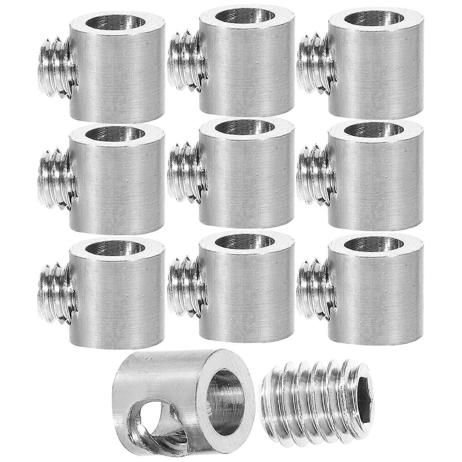 10pcs Cable Clamp Wire Rope Cable Clamp Replacement Single Clamp Cable Fastener