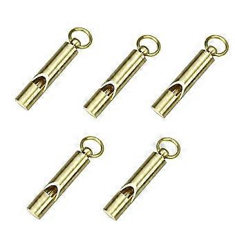 Brass Outdoor Survival Whistle Equipment Fan Supplies Retro Referee Brass Whistle Pure Brass Survival
