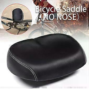 Selle de vélo ergonomique, douce, respirante, confortable et large, accessoires de vélo, noir