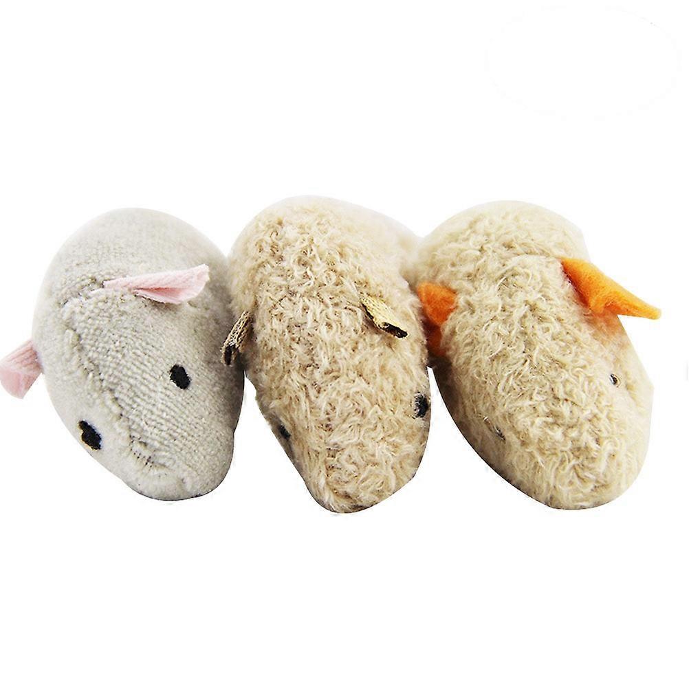 Mice Toys Simulation Plush for Cat Playing 9Pcs Pack