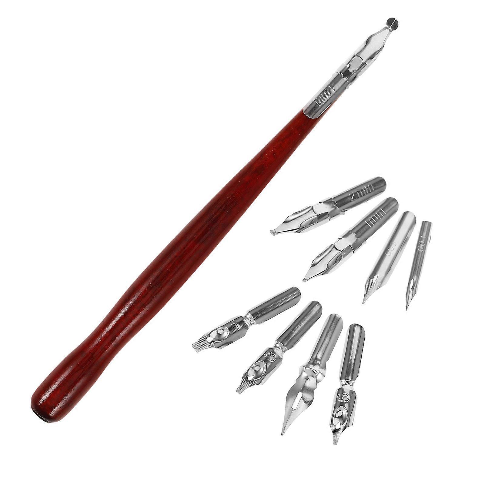 Dip Pen Calligraphy Practice Pen for Painting 1Set Multi-Function Assorted Colors