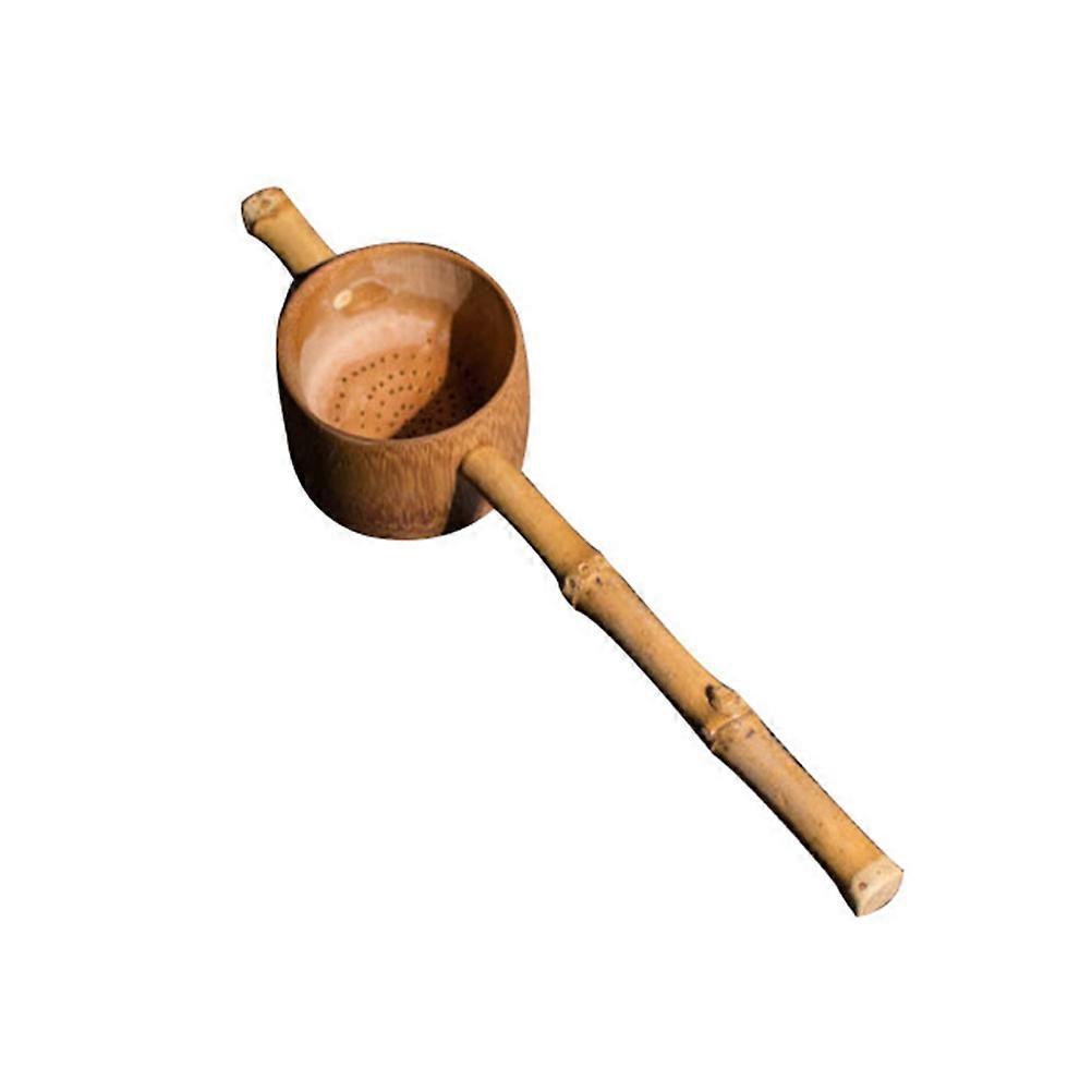 Bamboo Tea Accessory for Tea Making with Colander