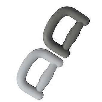 Hand Grippers Wrist Force Trainer for Exercise 2Pcs D Shape with Assorted Color