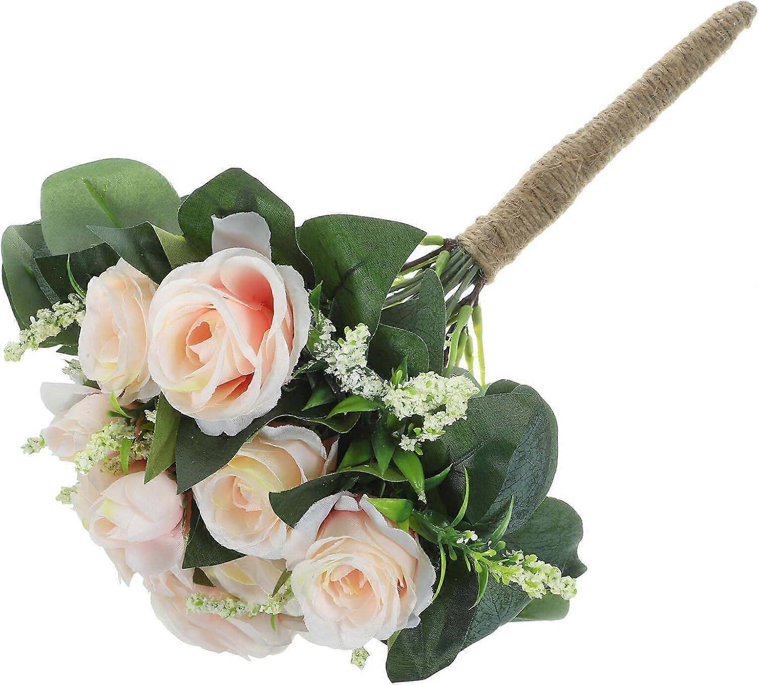 Artificial Eucalyptus Leaf Bouquet for Bride Romantic