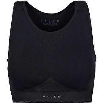 Falke Seamless Medium Support Sports Bra - Black