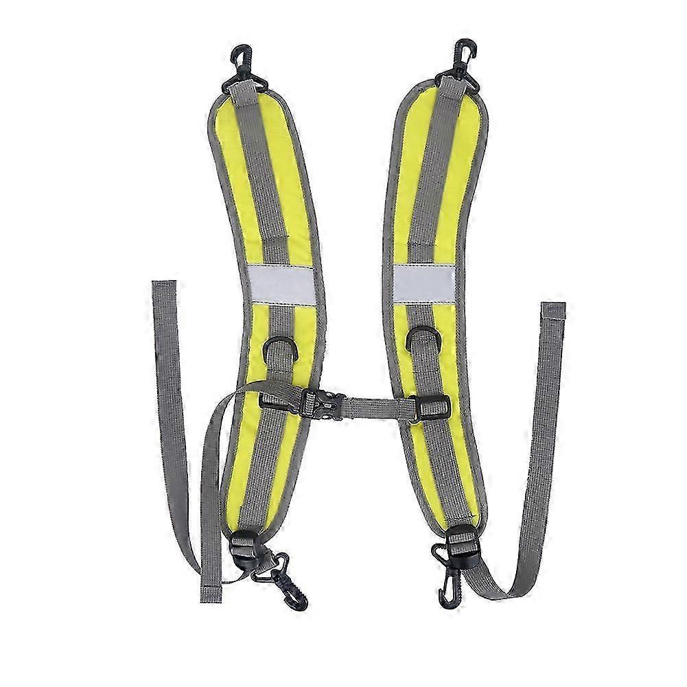 Durable backpack with adjustable straps, belt repair accessory