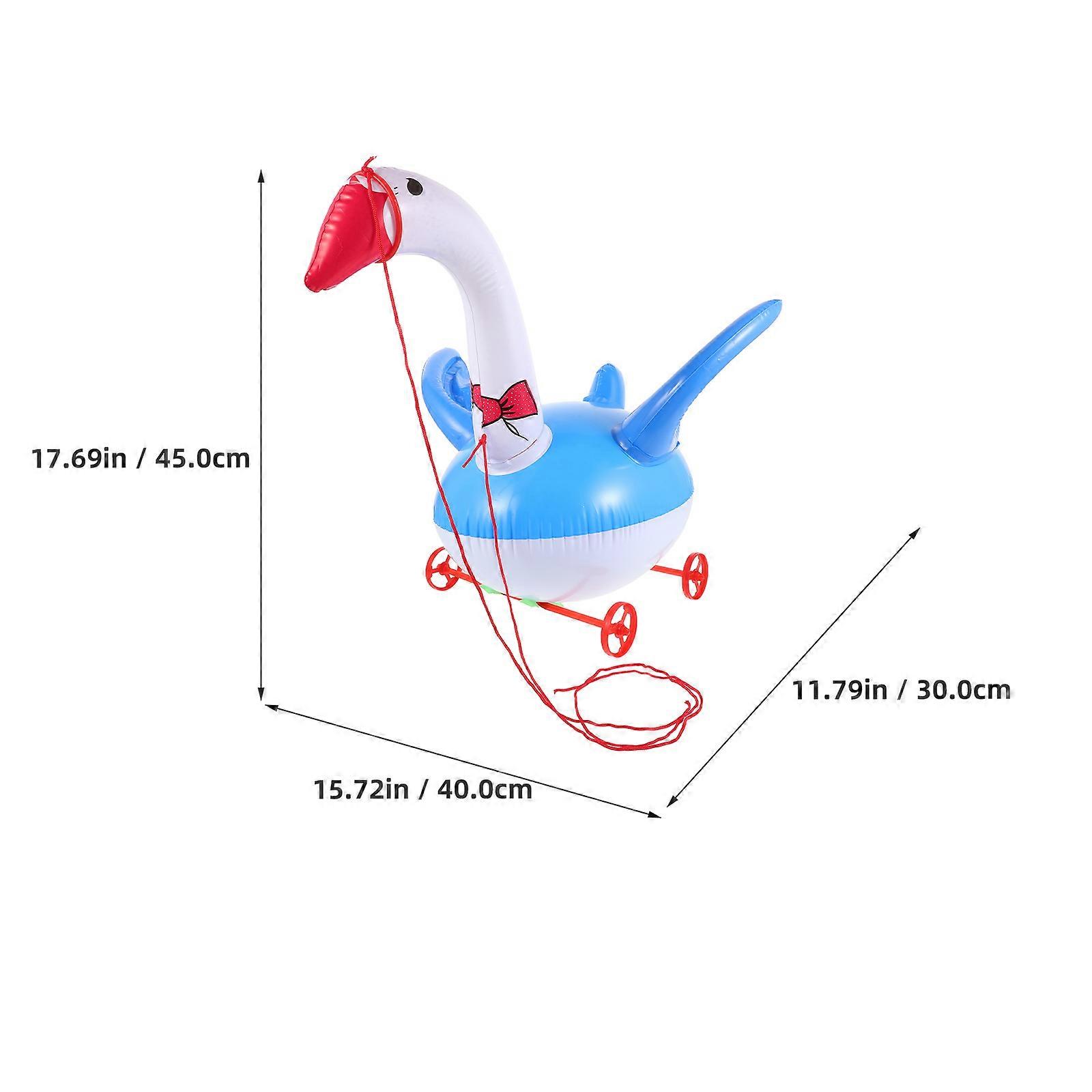 Creative Frog Inflatable Toy for Kids with Pull String Function Party Favor
