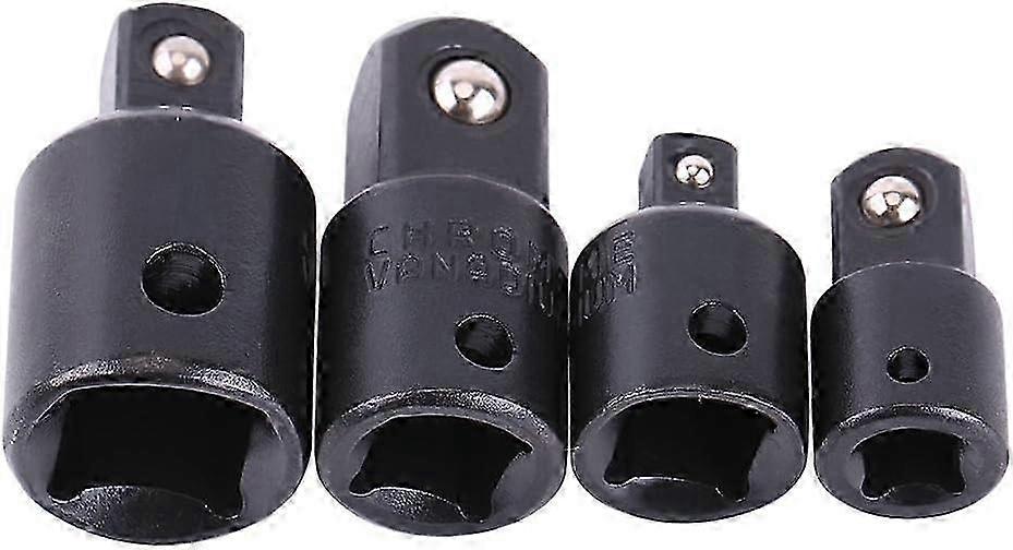 Impact Adapter/Reducer Set, Ratchet Reducer, 1/2", 3/8", 1/4", Impact Driver Socket Reducer Kit, Conversion Wrench and Construction Work Kit