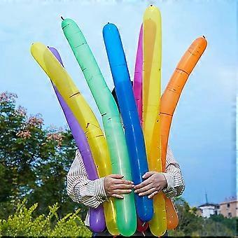 20/50/100Pcs Squeaking Flying Rocket Balloon Inflatable Toys Outdoor Fun
