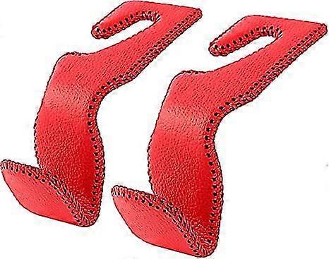 Leather Car Headrest Hooks