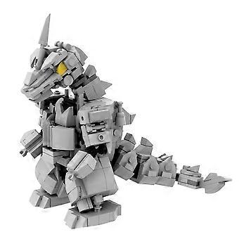 Kreative Ideen Monster Mecha Steine Dinosaurier Montage Modell Film Action Figrues Kind Lernspielzeug Geschenke