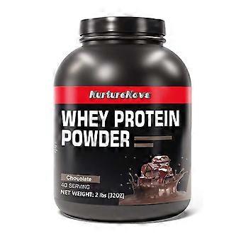 Chocolate Whey Protein Powder, 1kg per Bottle, Protein Supplement for Muscle Support and Fitness