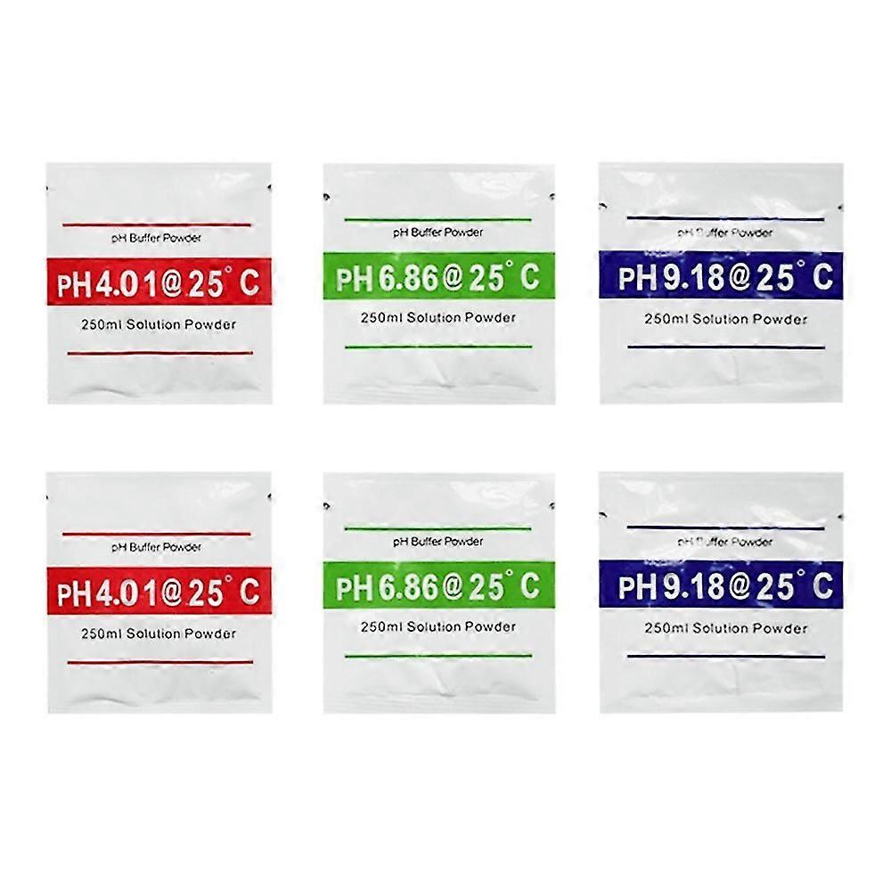 PH Meter Calibration Point 3 Type PH Buffer Powder Set Measure Calibration Solution Powder For PH Te