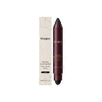 Plant Extract Hair Root Color Corrector Stick, Natural Coverage, No Hair Damage, Portable Black Hair Styling, 3.1g