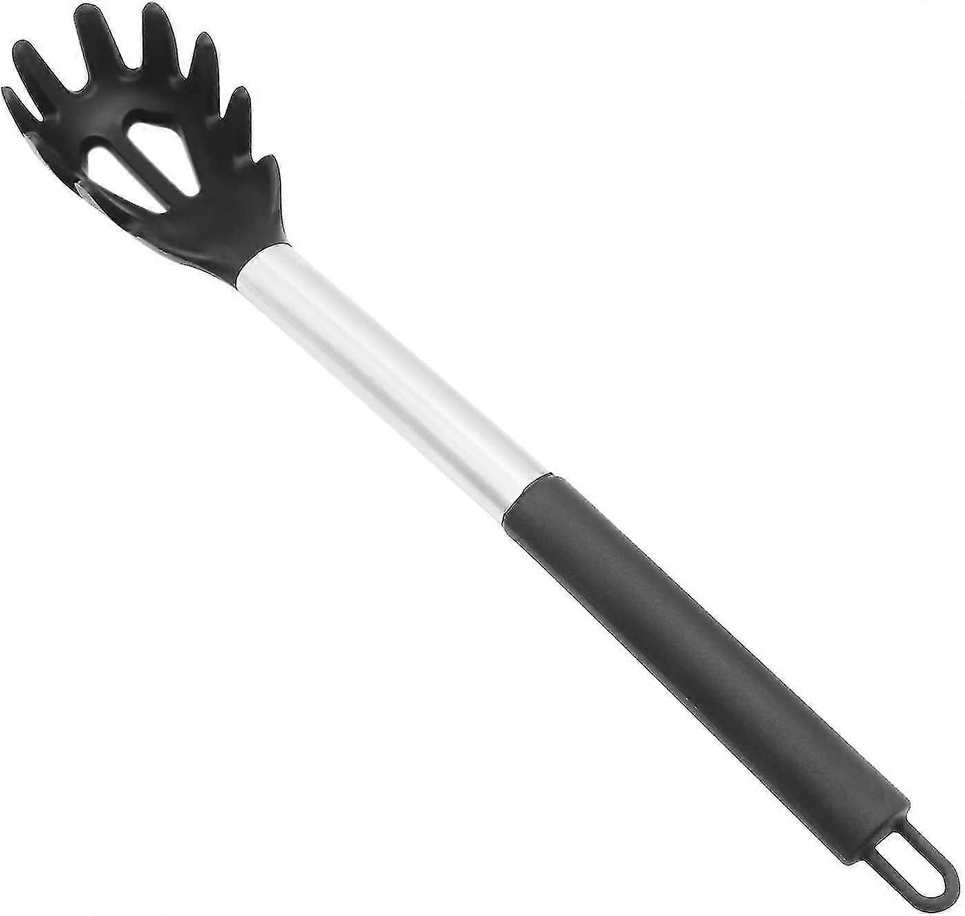 Silicone Pasta Fork,(black) 13*2.16 In...