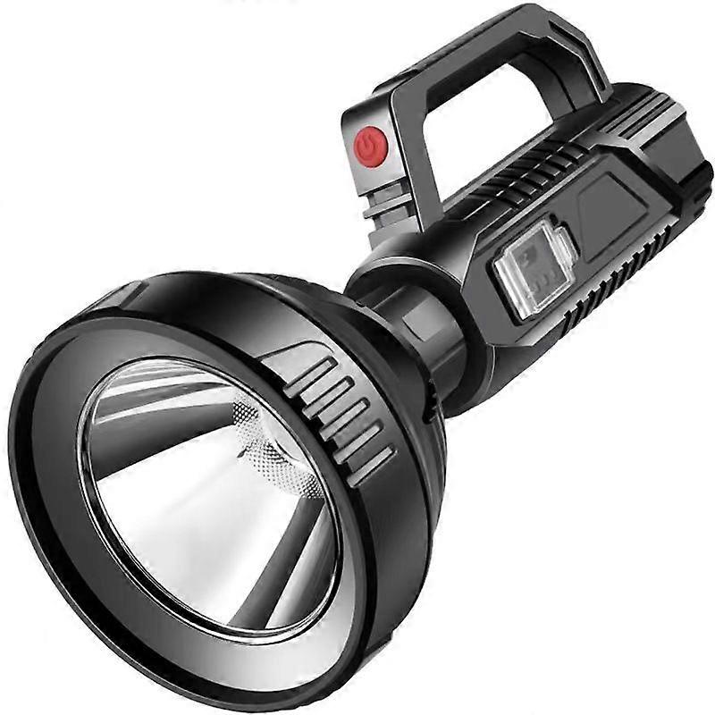 Rechargeable LED Spotlight Handheld Flashlight Searchlight