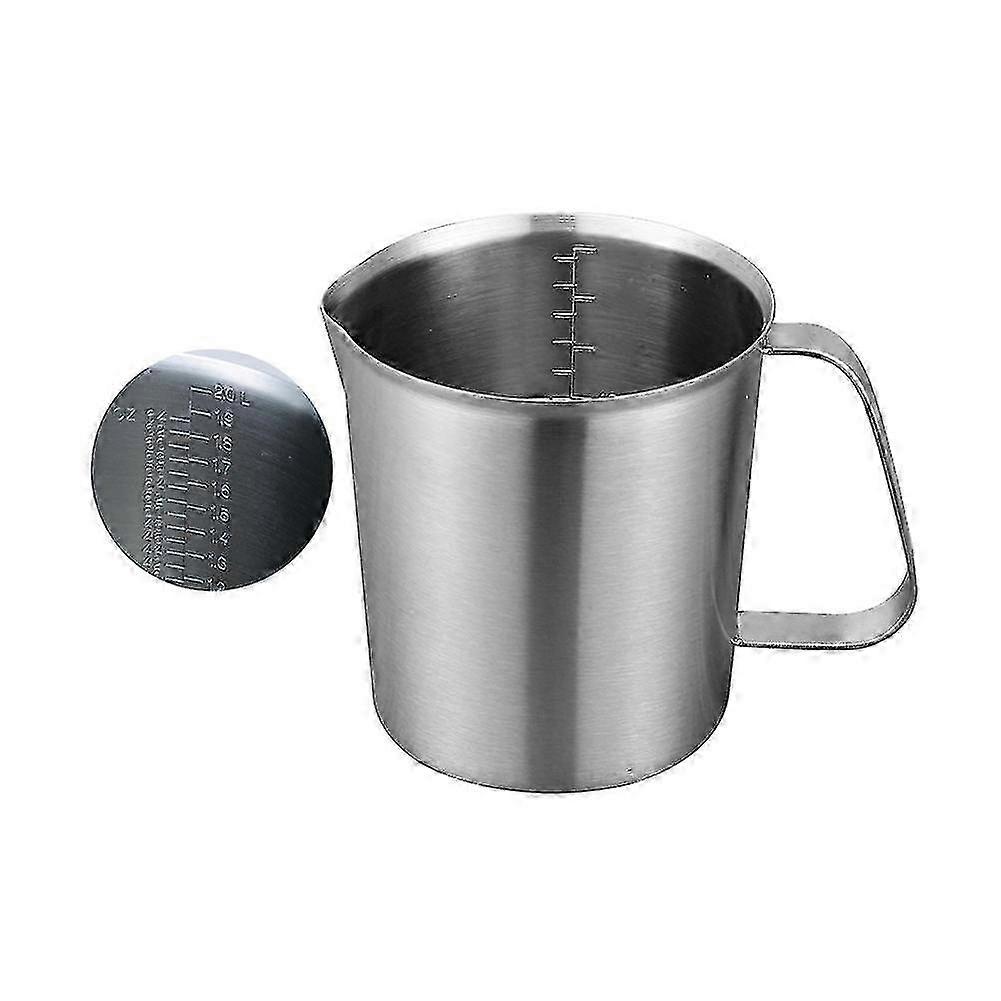 Large Capacity Stainless Steel Measuring Cup Kitchen Practical Tea Tool