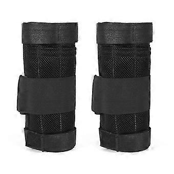 2 Packs 16kg Adjustable Ankle Weights for Exercise Leg Workout