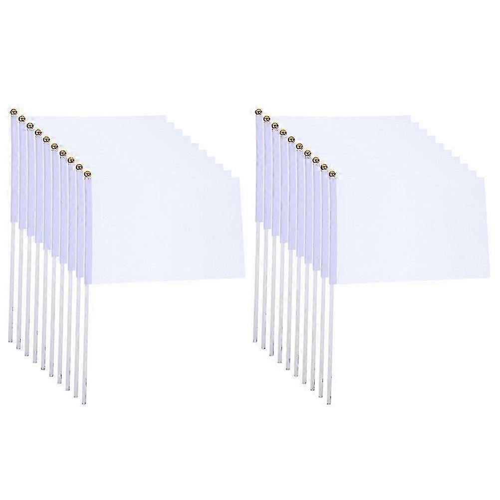 20pcs Command Flags Multi-use Signal Flags Referee Signal Flags Match Flags Match Supply