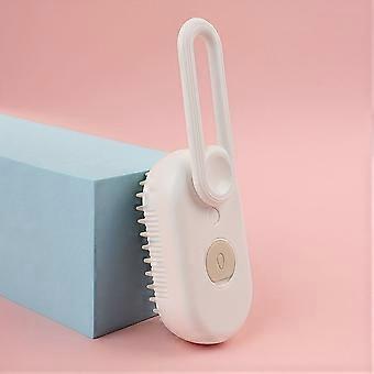 Pet Spray Comb for Cats and Dogs, No-Wash Detangling Grooming Brush with Silicone Bristles, Removes Loose Fur