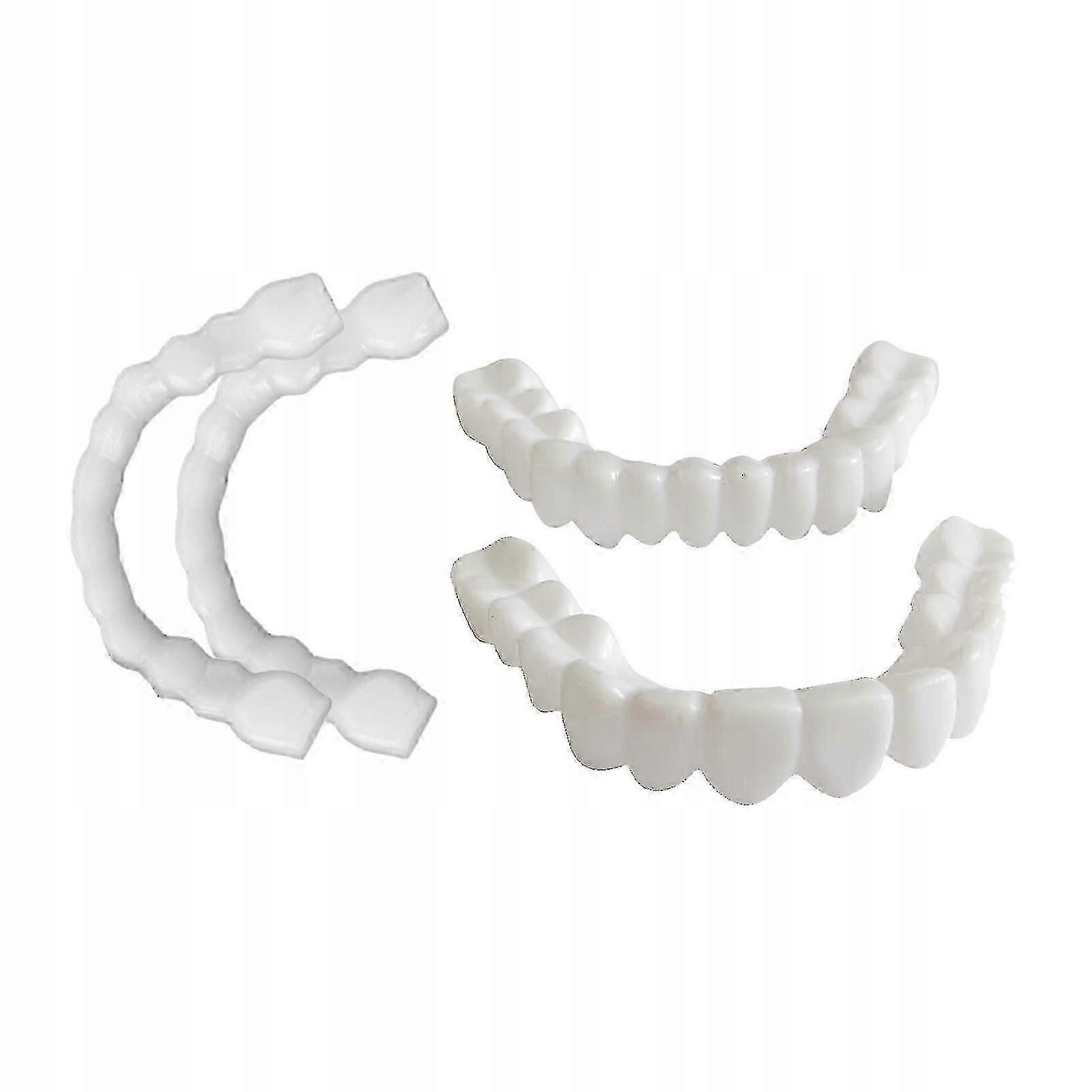 2x Resin Smile Veneers Upper Lower