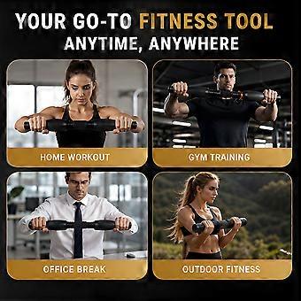 Wrist Strength Trainer for Grip and Forearm Exercise, Spring Hand Workout Tool for Office and Travel Training Daily  White