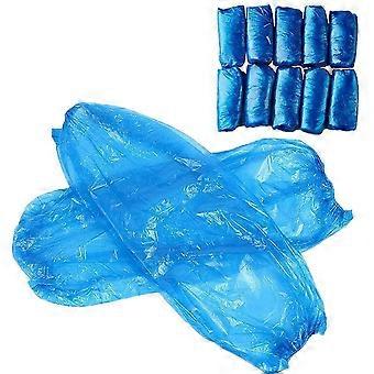 Disposable Arm Sleeves Covers, PeSandy 100pcs Waterproof PE Oversleeves Covers