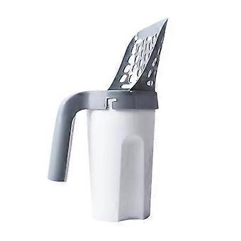 Litter Scooper with Waste Container and Bag Dispenser for Cat Owners