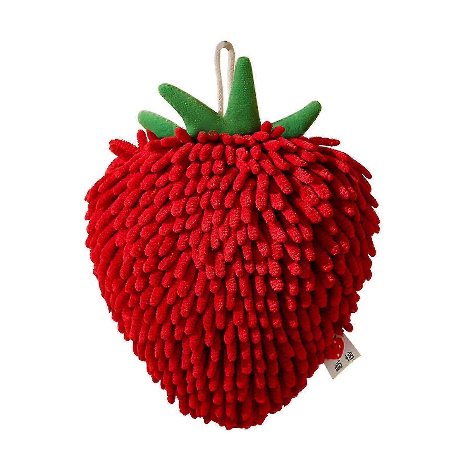 Fruit Shaped Chenille Kitchen Bathroom Towel