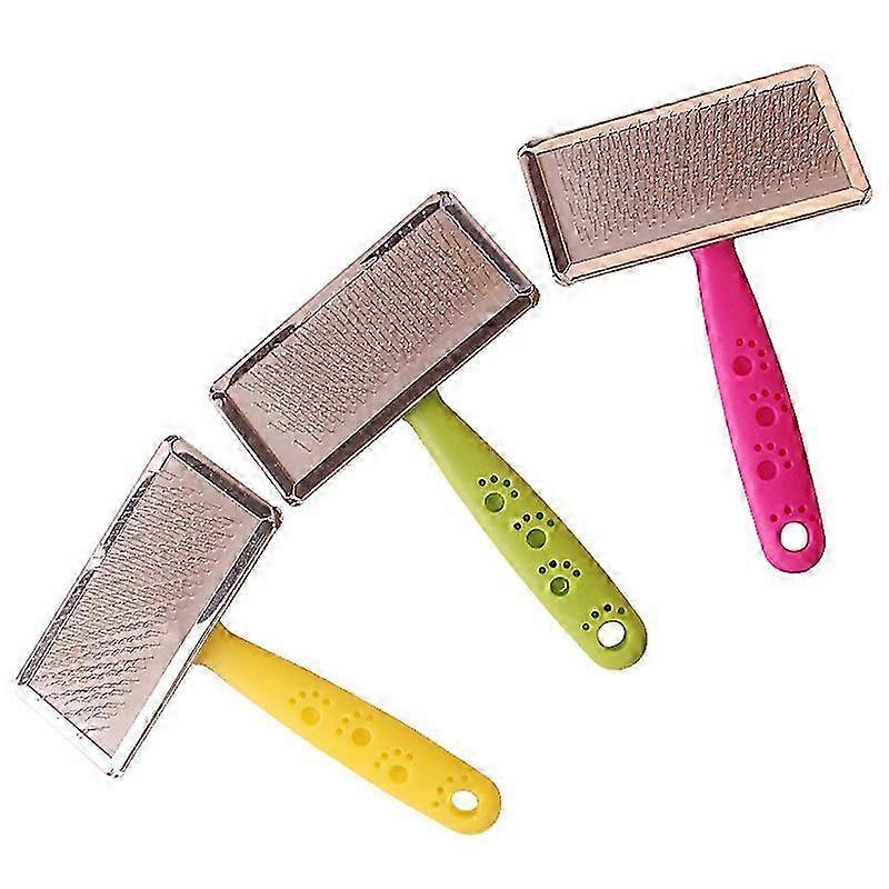 Compact Stainless Steel Pet Comb