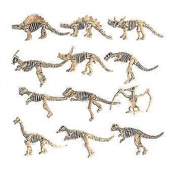 24 kpl anatomisesti inspiroituneita dinosaurusten luurankoja