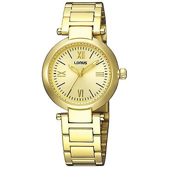 Lorus horloges Quartz analoge vrouwen horloge met RRS52SX9 roestvrijstalen armband