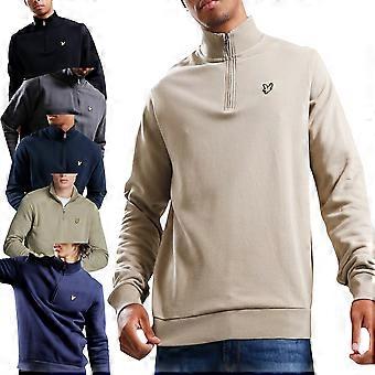 Lyle & Scott ML2022V Loopback Half Zip Mens High Neck Jumper Winter Sweatshirt