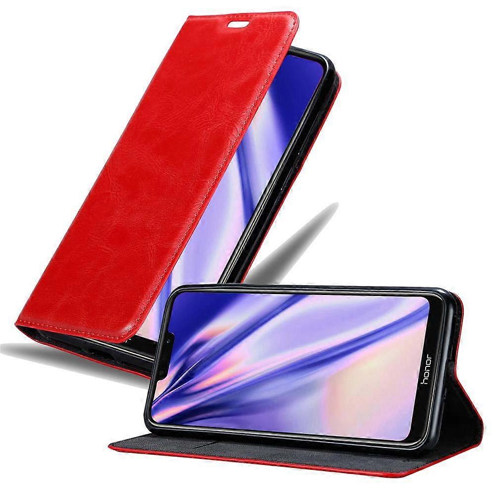 Case compatible with Honor 8C - Protective case with stand function and card slot