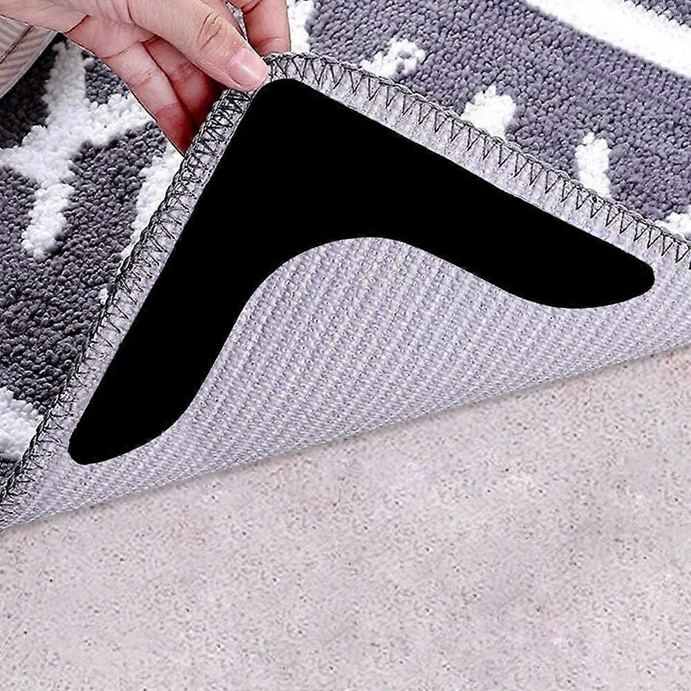 Flat-Corner Reusable Rug Gripper Discs
