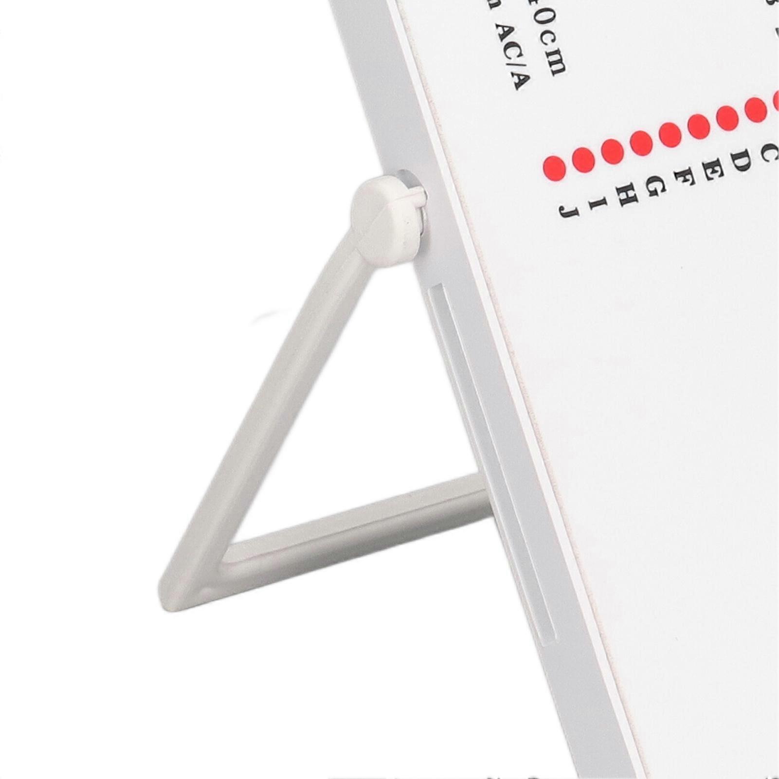 Optometry Test Tool AC/A Optometry Test Strabismus Inspection Board with Tripod Stand