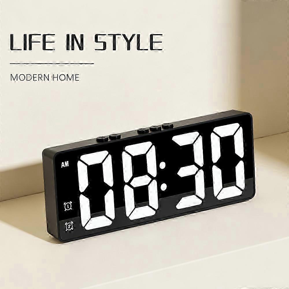 Voice-Controlled Mirror Desk Clock