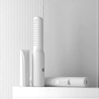 Mini Cordless Fast Heat Hair Straightener Brush, Anti-Scald Hair Straightener Iron for Curle Straightener Styling Styling Comb Hair Straightener.B3