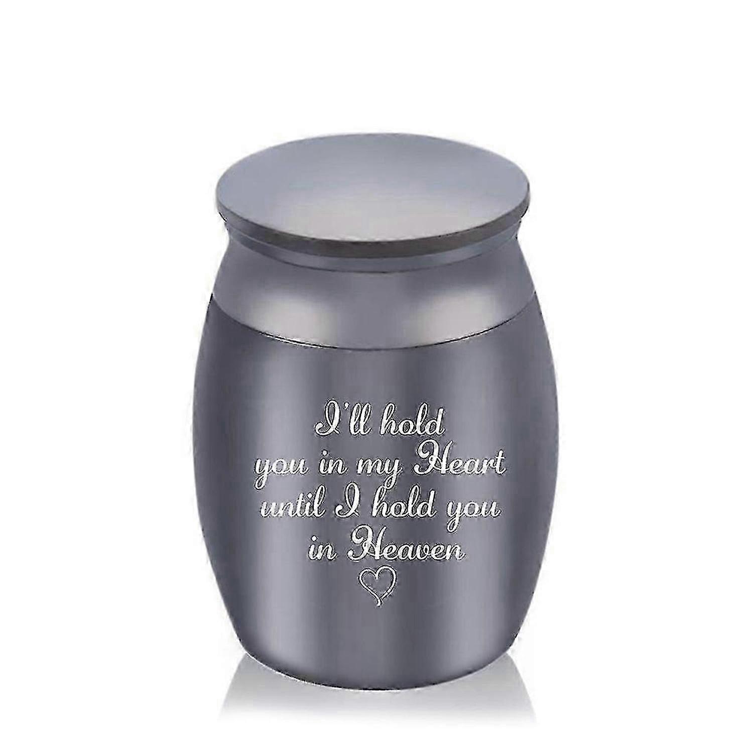 Small Metal Keepsake Urn For Ashes