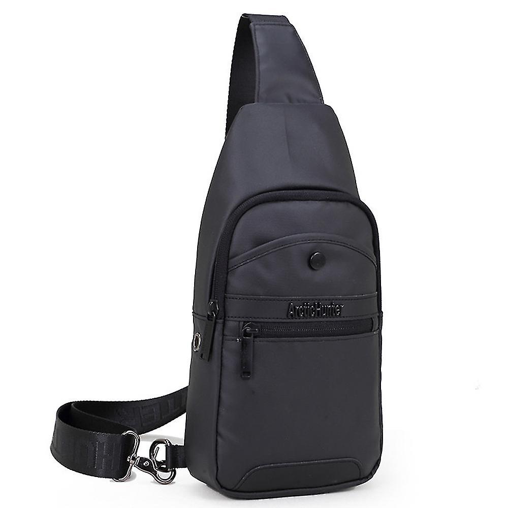 שקיות קלע נגד גניבה עם שקיות צלב עם יציאת טעינה USB ארנק איש ארנק תיקי מסנג'ר כתף עבודה עסקית