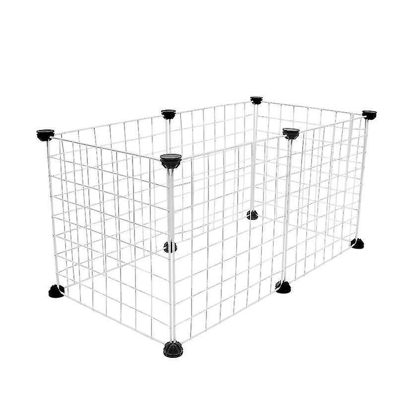 35X35 سم بدون باب روضة أطفال للحيوانات الأليفة 1 مجموعة قفص القط DIY تجميع قفص أرنب عزل سياج Sleepi
