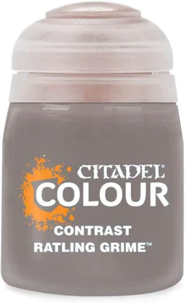 Games Workshop - Citadel Farbkontrast: Ratling Grime (18ml) Farbe