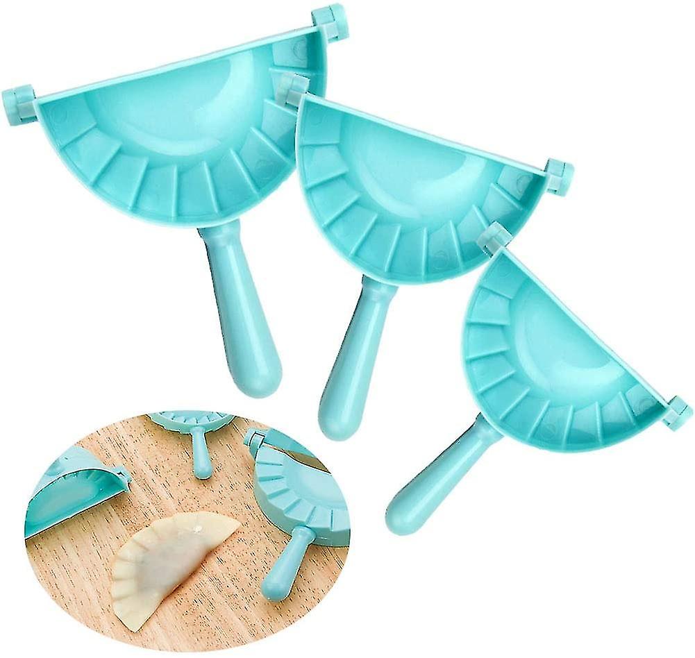 Dumplings Maker 3 Pieces Set - Dough Press And Dumpling Mold Tool For Baking