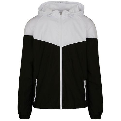 Build Your Brand Mens Tech Two Tone Jacket