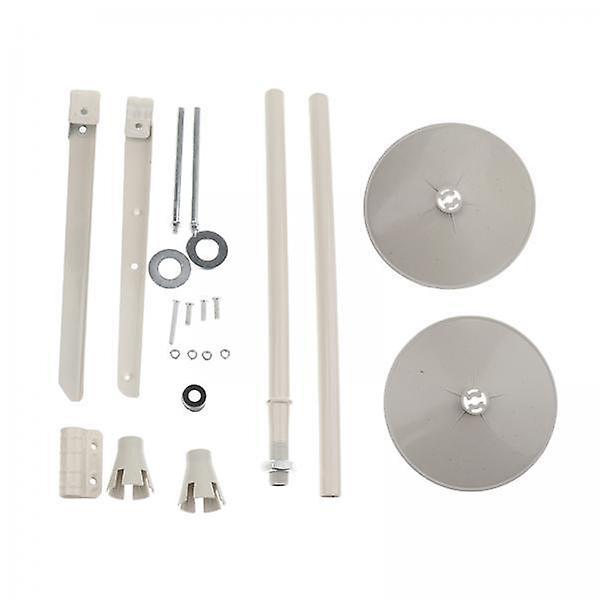 3xIndustrial Steel Sewing Machine 2 Spool Thread Stand Holder