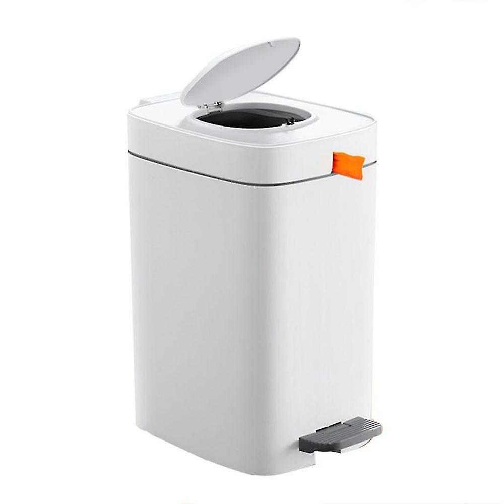Touchless Bathroom Trash Can With Lid Automatic Garbage Can For Bedroom Office Motion Sensor Trash
