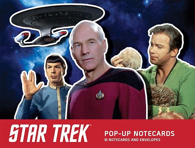Star Trek Popup Notecards by Chip Carter Paperback Book