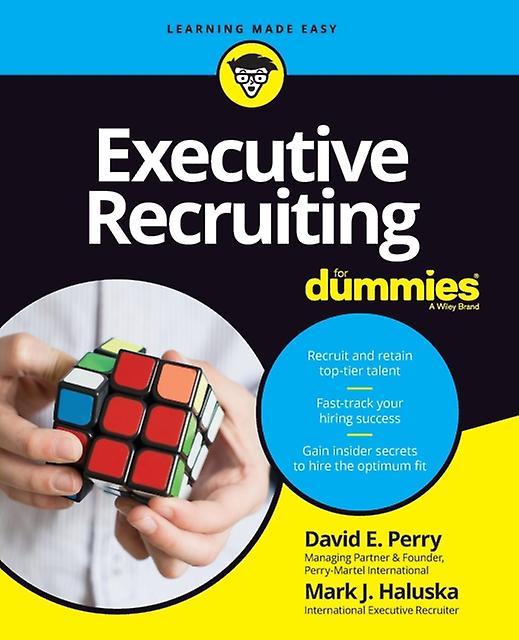 Executive Recruiting For Dummies by Mark J. Haluska Paperback