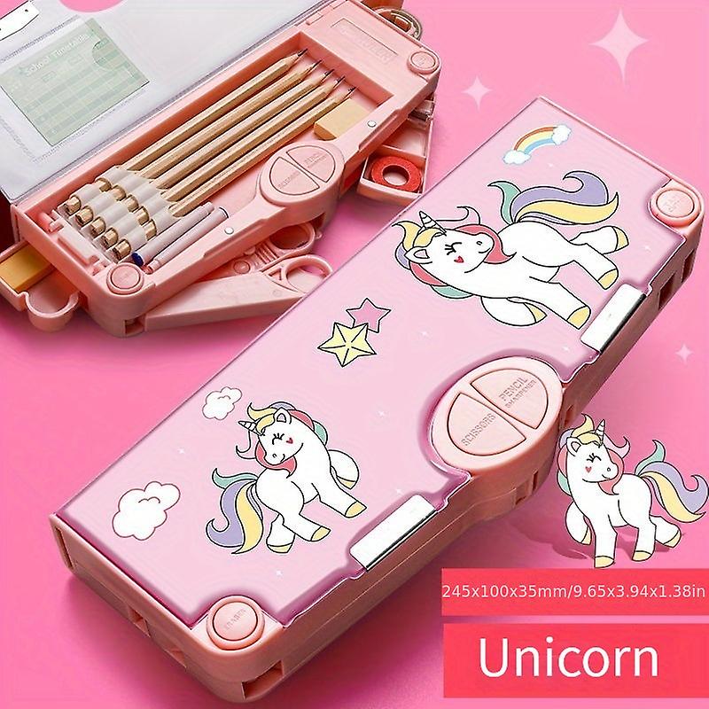 Brighten Up Your School Supplies With Our Deformable Multifunctional Pencil Cases!
