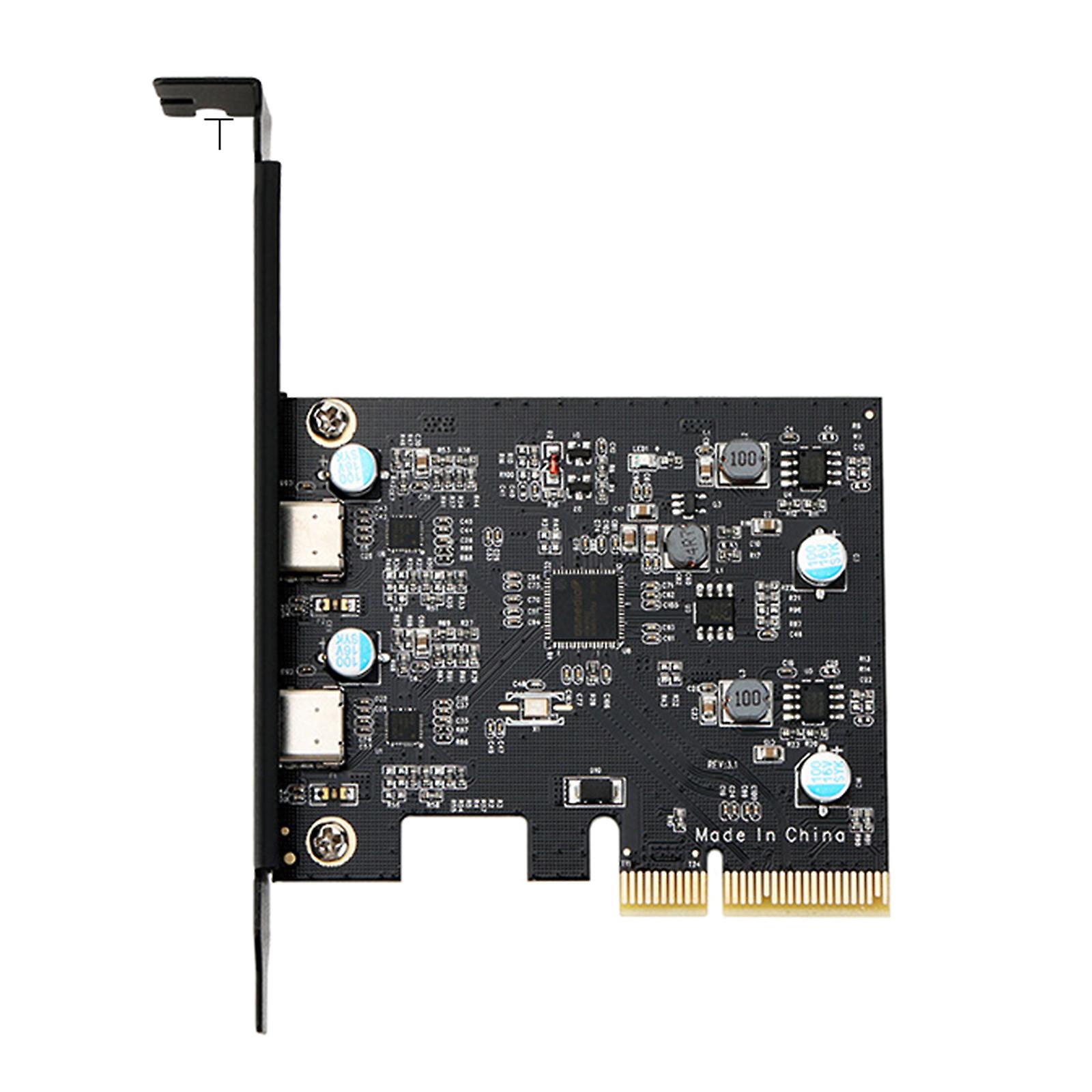 Karta rozszerzeń PCIE na USB 3.1 Gen 2 Port Type C Wewnętrzny PCI do Express Add In